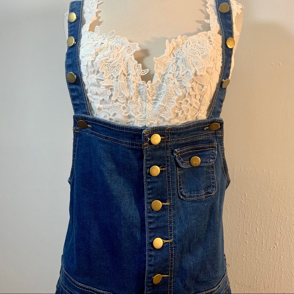 Denim Overalls